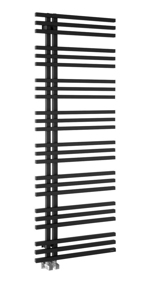 AG PURA 1647X600 CZARNY MAT D50 GRZEJNIK C.O.