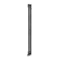 AG XILON 1800X122 CZARNY MAT D50 GRZEJNIK C.O.