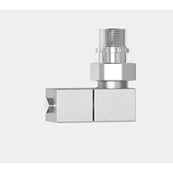 ZAWÓR DEKORACYJNY RX-4 OS.PRAWY INOX SZLIF+ZŁĄCZKI