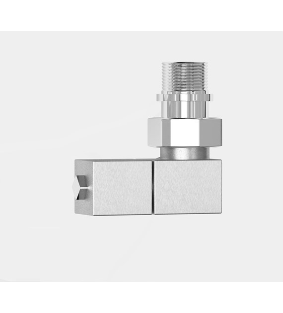 ZAWÓR DEKORACYJNY RX-4 OS.PRAWY INOX SZLIF+ZŁĄCZKI