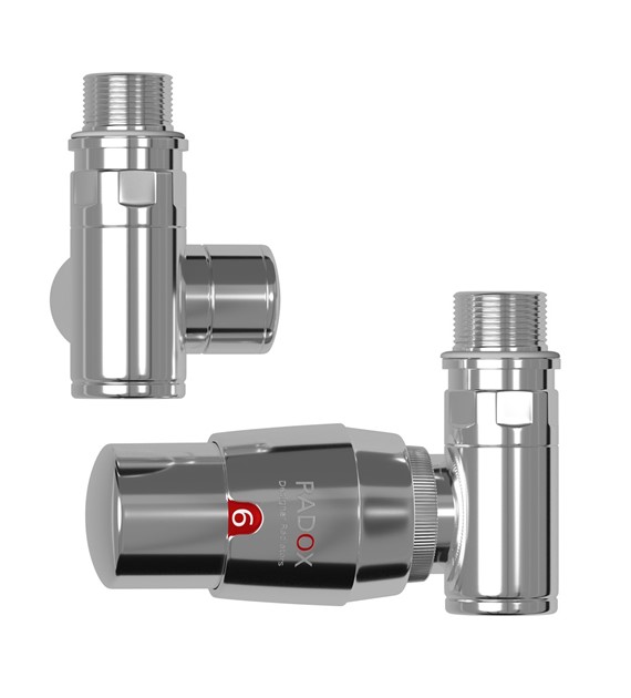 ZESTAW TERMOSTATYCZNY RX-10T CHROM PRAWY +PEX16X2