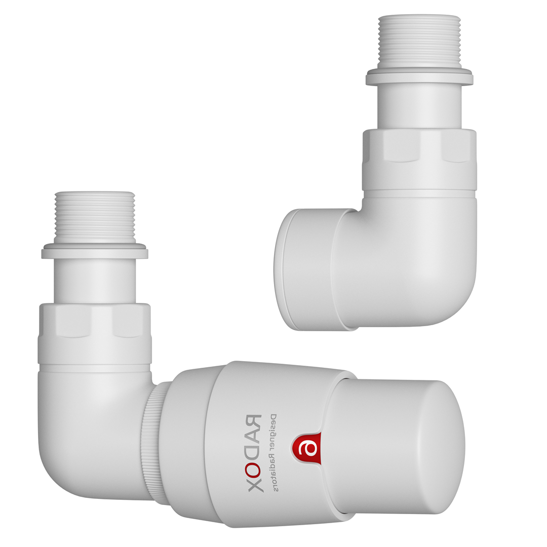 ZESTAW TERMOSTATYCZNY RX-2T 9016M OS.LEWY +ZŁĄCZKI