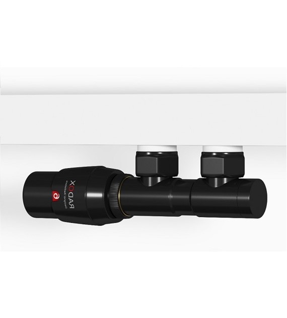 ZAWÓR ZESPOLONY RX-9 BLACK MAT LEWY + ZŁĄCZKI