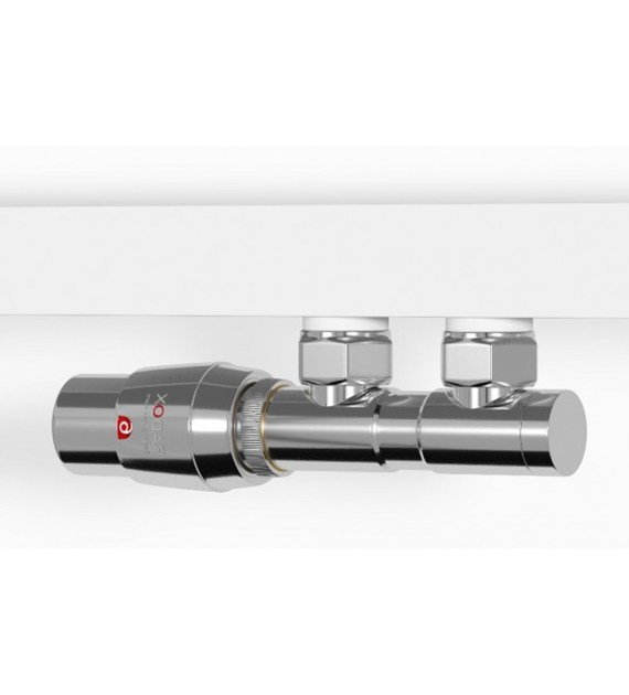 ZAWÓR ZESPOLONY RX-9 CHROM LEWY GZ 3/4 + ZŁĄCZKI